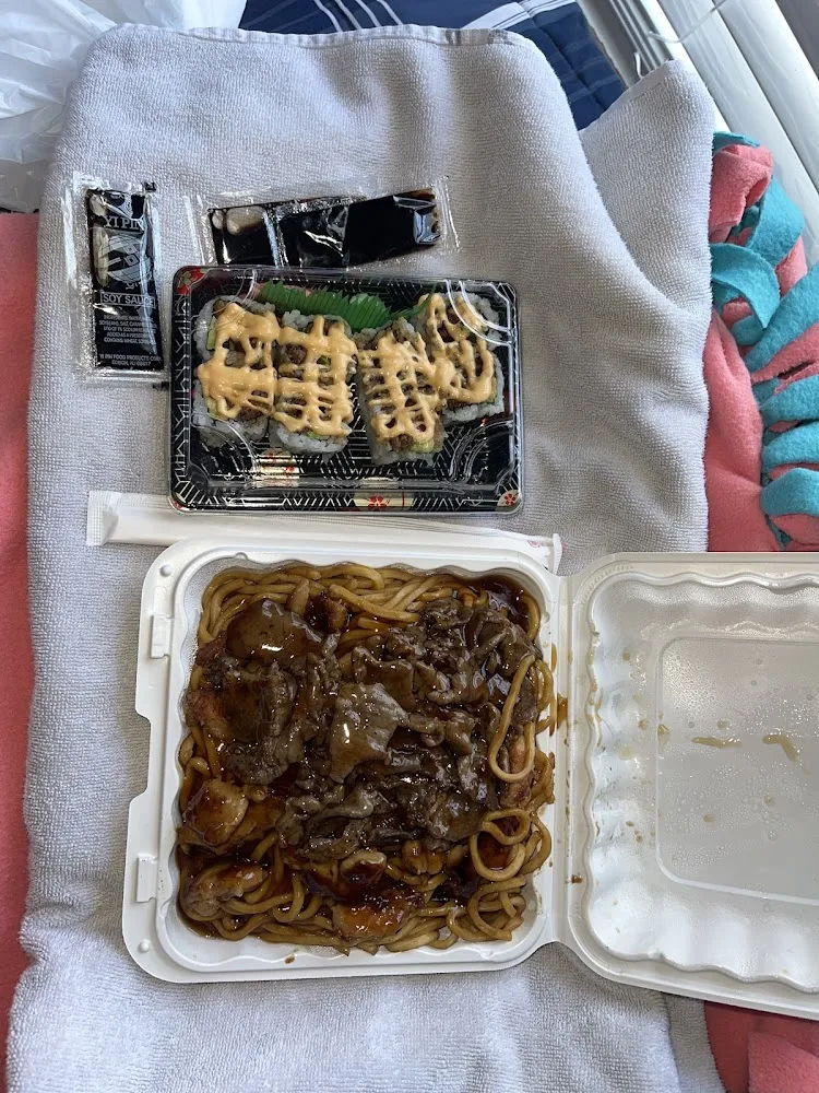 Shrimp Tempura & Beef & Chicken Teriyaki